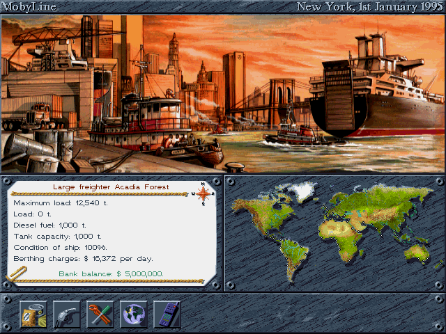 Gameplay of Ocean Trader