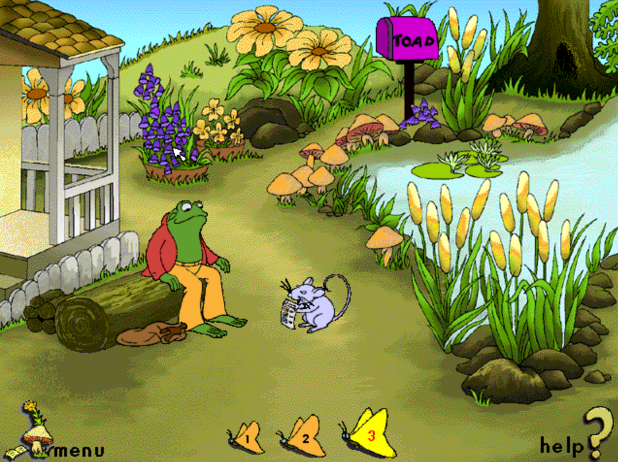 Gameplay of Frog and Toad Are Friends
