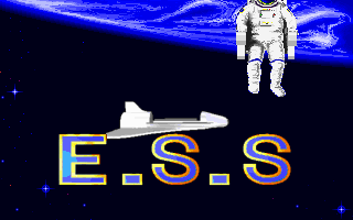 Title screen of E.S.S. Mega