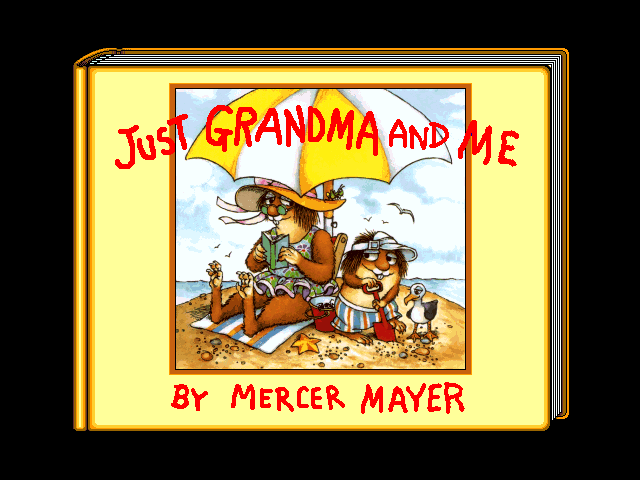 Title screen of Just Grandma and Me