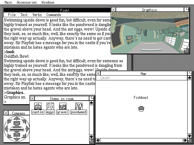 Gameplay of The Magnetic Scrolls Collection