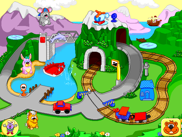 Gameplay of Fisher-Price: Learning in Toyland