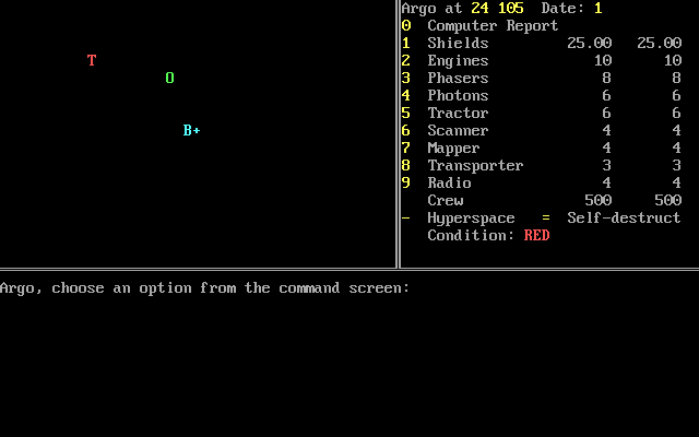 Title screen of Argonaut