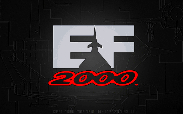 Title screen of EF2000: Special Edition