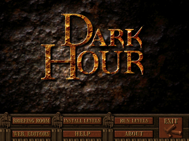 Title screen of Dark Hour for Quake