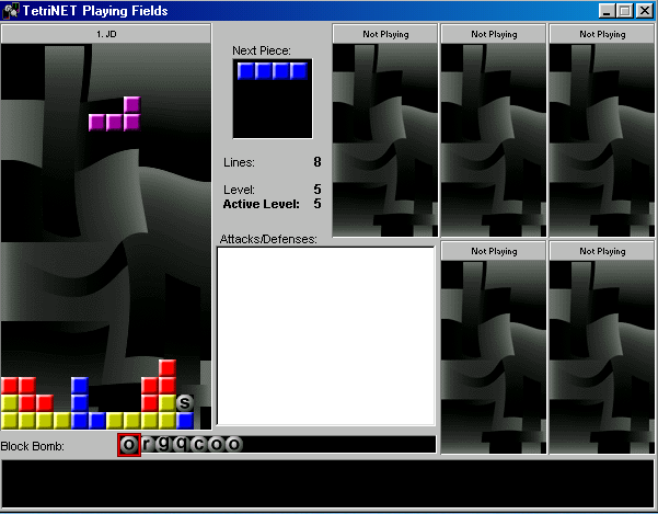 Gameplay of Tetrinet