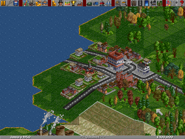 Gameplay of Transport Tycoon Deluxe
