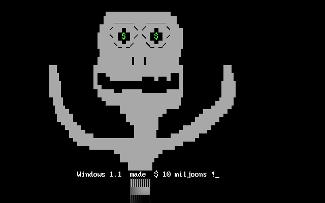 Gameplay of Micro$oft Simulator