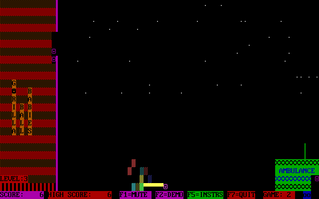 Gameplay of Tommy's Gorilla Ball Babies