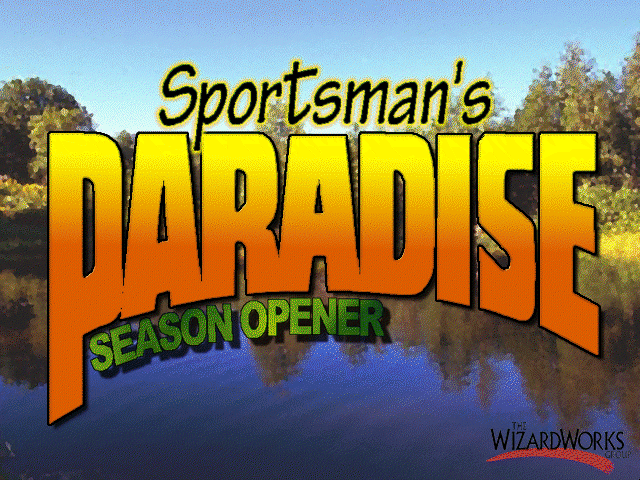 Title screen of Sportsman's Paradise