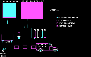Title screen of Factory Works I
