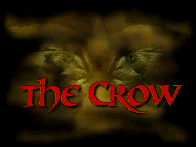 Title screen of The Crow: The Complete Interactive Collection