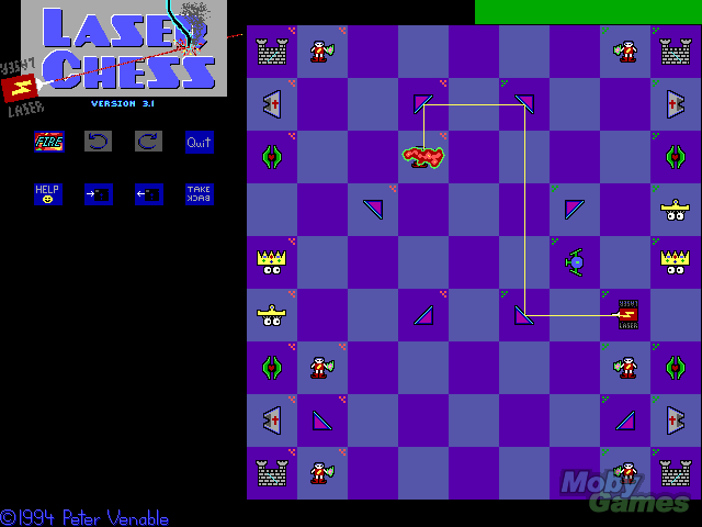 Gameplay of Laser Chess (1994)