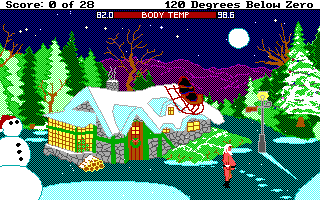 Gameplay of 120 Degrees Below Zero