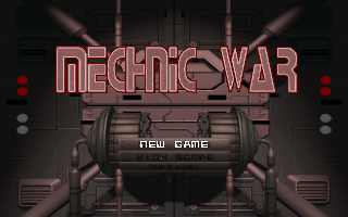 Title screen of Mechanic War