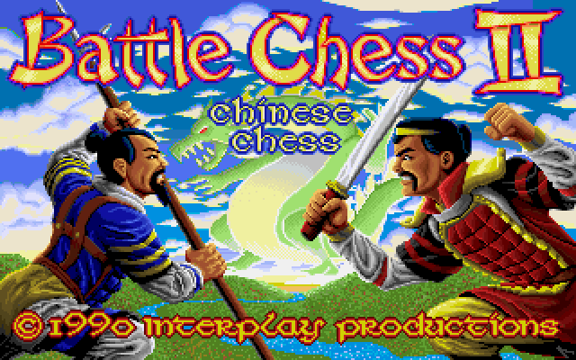 Title screen of Battle Chess II: Chinese Chess