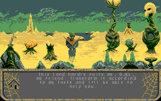 Gameplay of Legend of Djel
