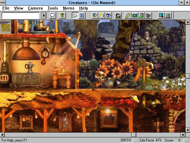 Gameplay of Creatures