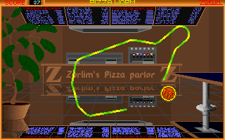Gameplay of Pizza Worm