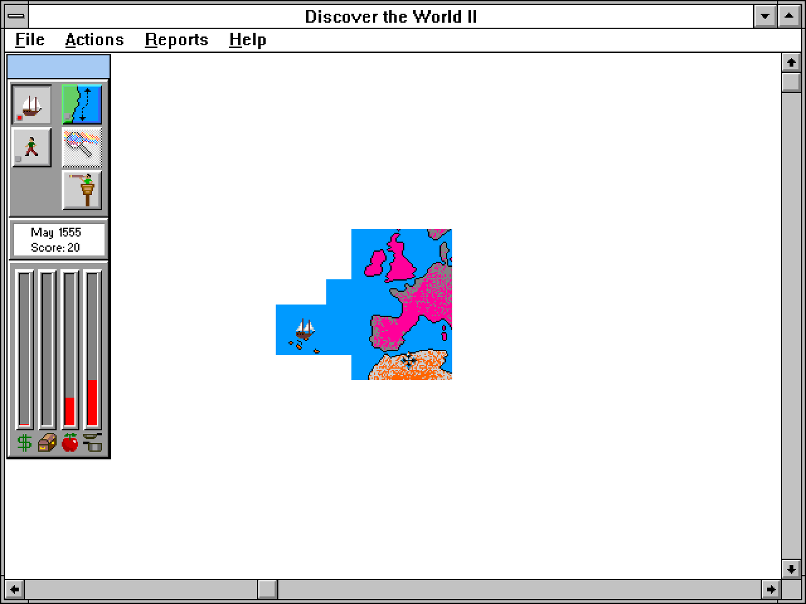 Gameplay of Discover the World II