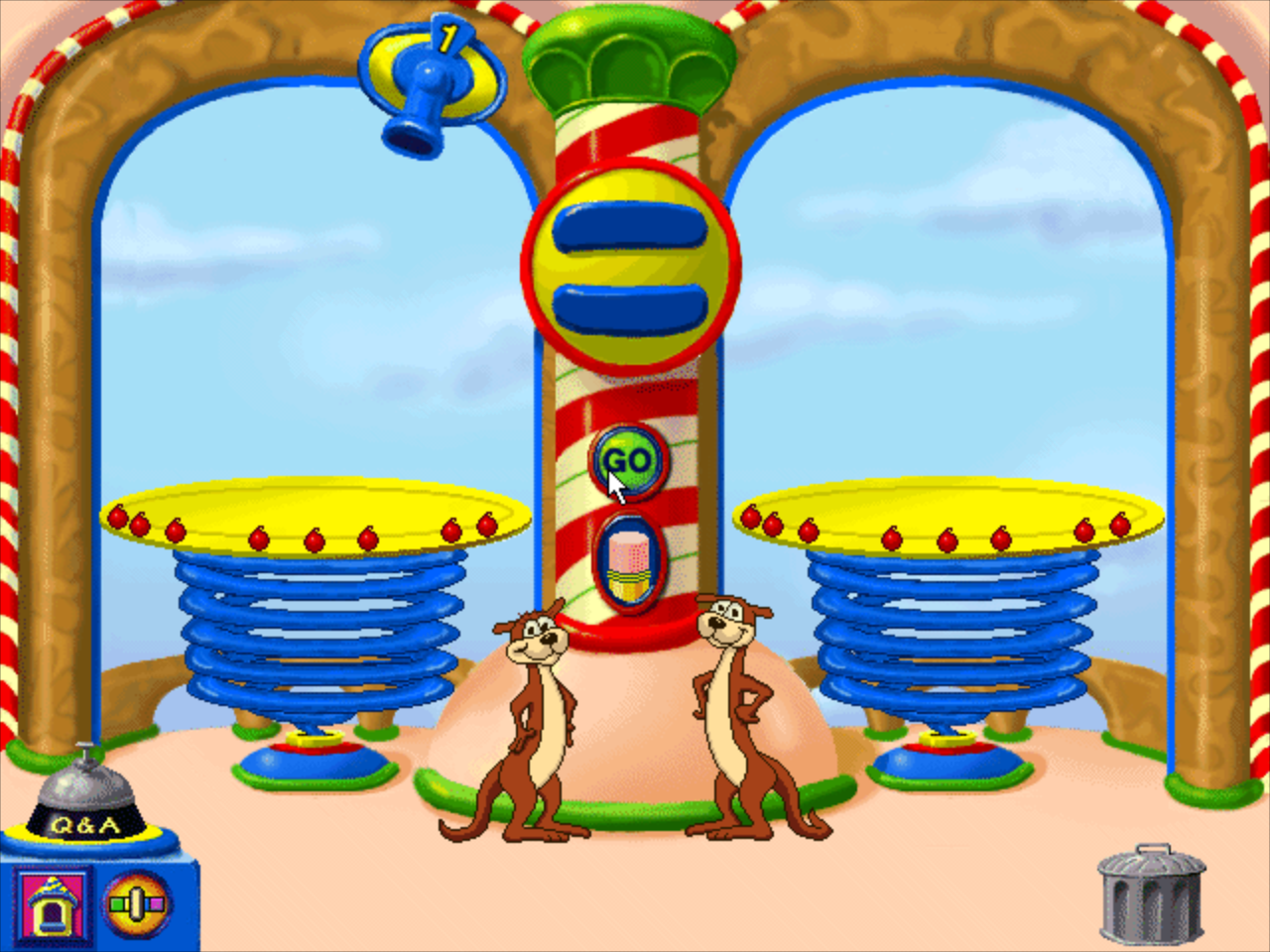 Gameplay of Mighty Math: Carnival Countdown