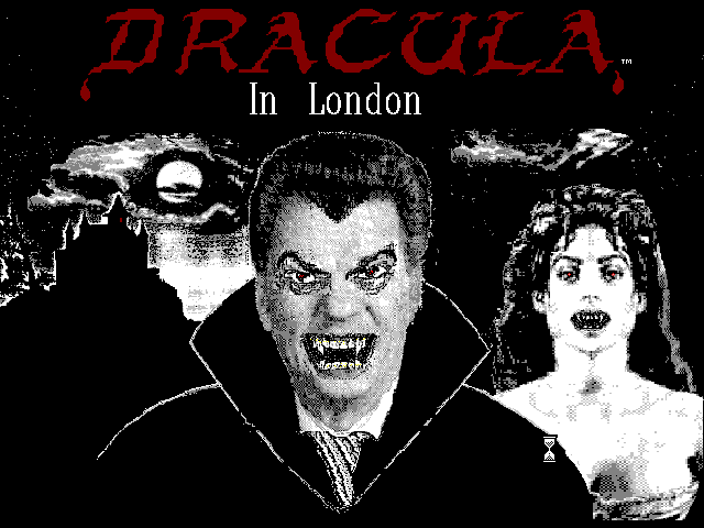 Title screen of Dracula in London