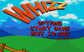 Title screen of Whizz