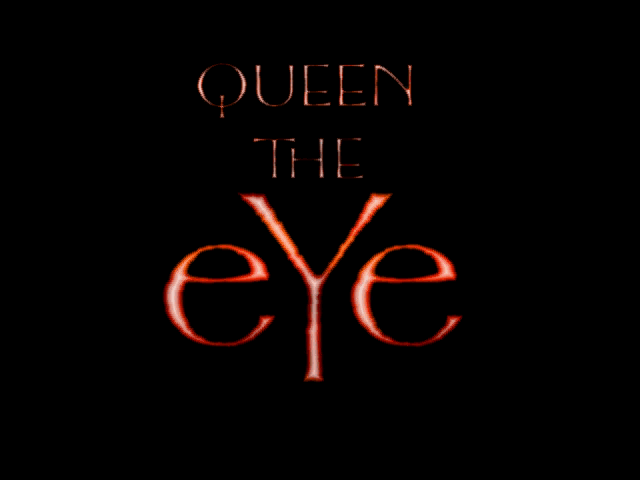 Title screen of Queen: The eYe