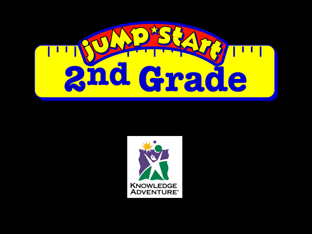 Title screen of JumpStart 2nd Grade