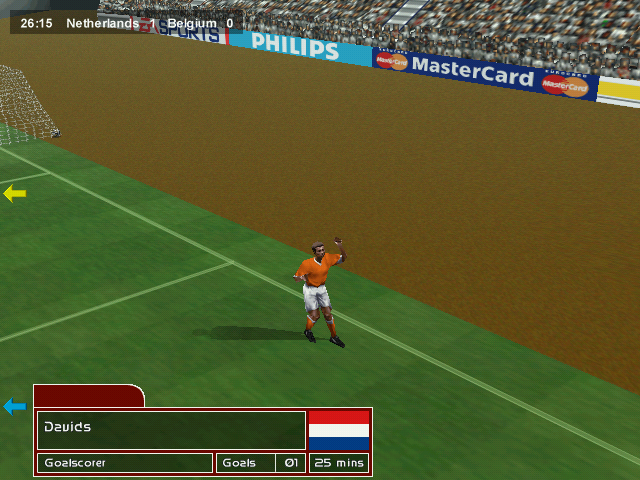 Gameplay of FIFA: Road to World Cup 98
