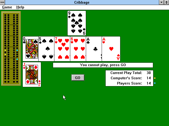 Gameplay of Cribbage