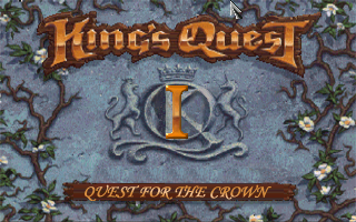 Title screen of King's Quest I: Quest for the Crown (2001 Remake)