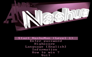 Title screen of NashuaMan