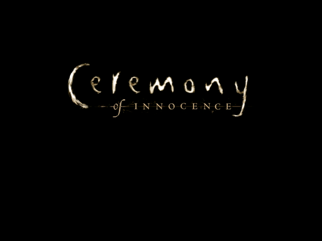 Title screen of Ceremony of Innocence
