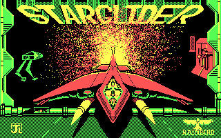 Title screen of Starglider