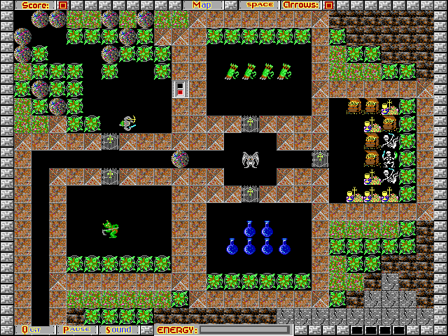 Gameplay of The Dungeons of Grimlor II