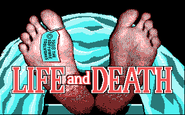Title screen of Life & Death