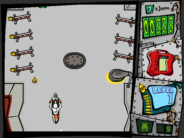 Gameplay of Spy Fox in Cheese Chase