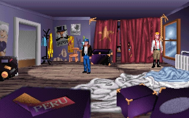 Gameplay of Flight of the Amazon Queen