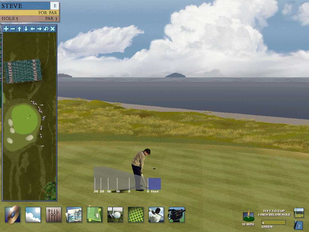 Gameplay of British Open Championship Golf
