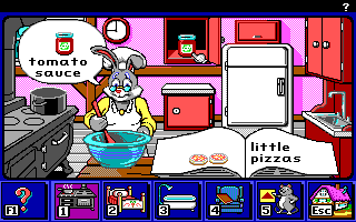 Gameplay of Reader Rabbit's Ready for Letters