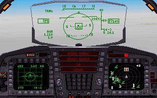 Gameplay of F-15 Strike Eagle III