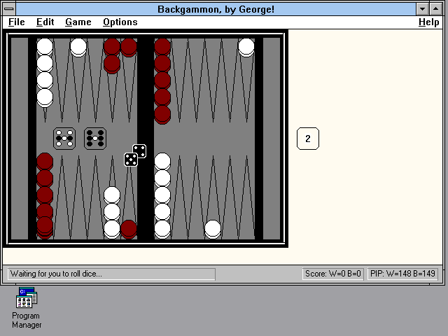Gameplay of Backgammon