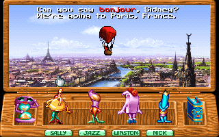 Gameplay of Around the World in 80 Days