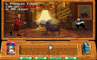 Gameplay of Around the World in 80 Days