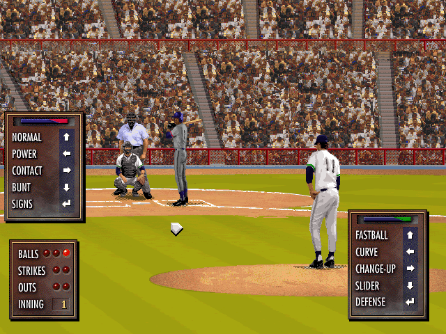 Gameplay of Tony La Russa Baseball 3: 1996 Edition
