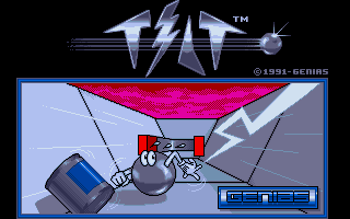Title screen of Tilt