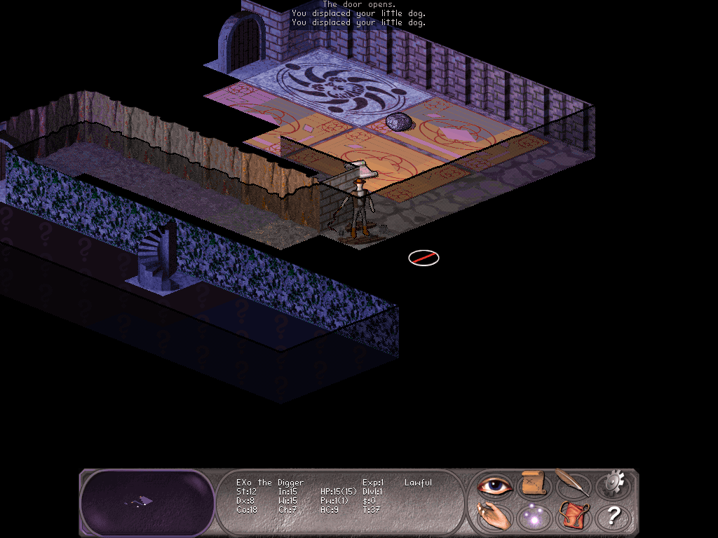 Gameplay of NetHack: Falcon's Eye