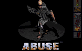 Title screen of Abuse