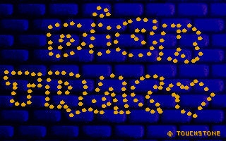 Title screen of Dick Tracy